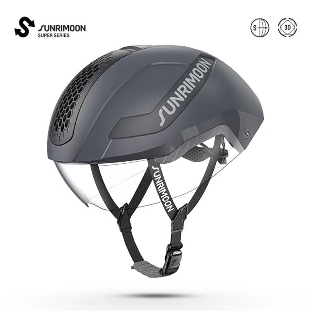 Sunrimoon TT-31 Capacete Triathlon Ataque ao Vento Capacete Ciclismo Tempo Trial