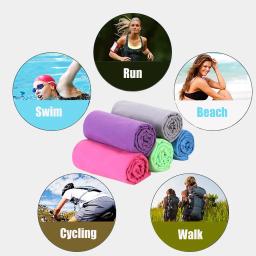Ultraleve compacto microfibra secagem rápida caminhadas acampamento toalha de secagem rápida toalha de viagem natação ginásio toalha ao ar livre yoga toalhas - Image 4