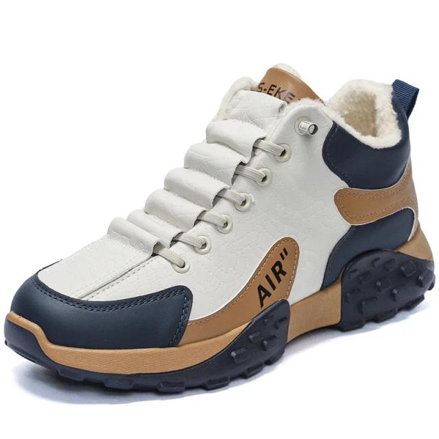 Bota de Neve Masculina UOSU: Sapato de Escalada com Estilo Avançado e Alta Qualidade