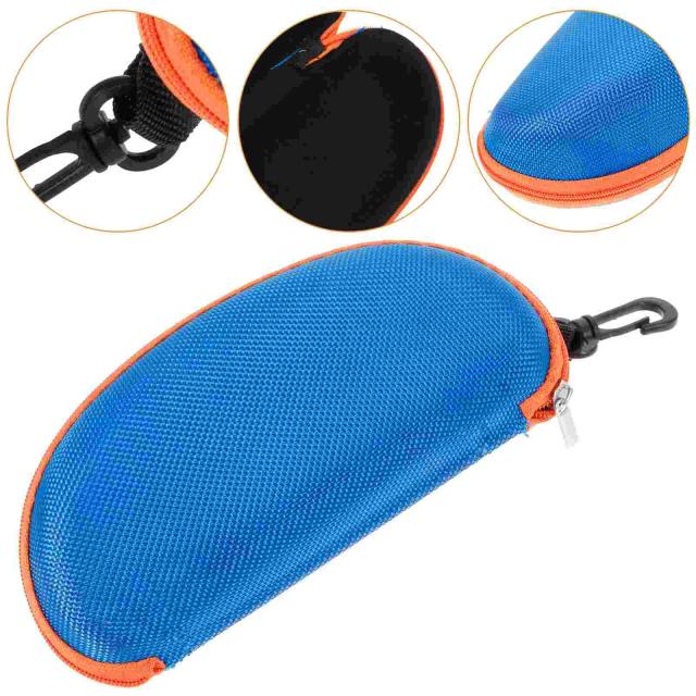 Caixa de Armazenamento Multifuncional para Óculos, Acessórios de Natação e Fones de Ouvido - Ideal para Viagens e Organização Feminina