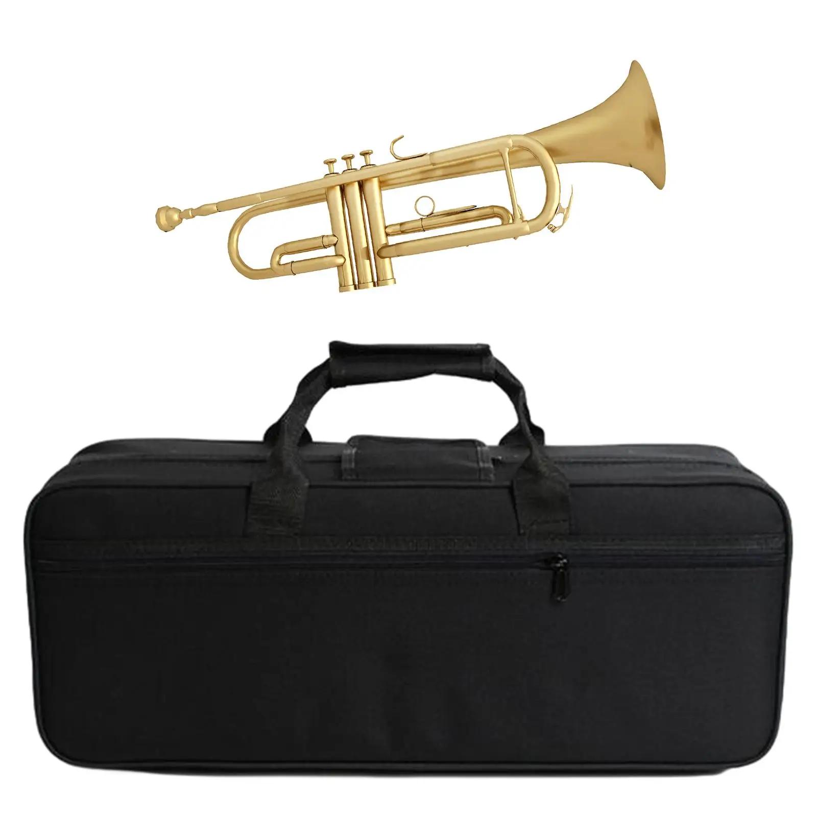 Estojo de Trompete para Instrumento Musical Prático Caixa De Armazenamento Bolsa para Prática Diária Conjuntos e Músicos - Image 1