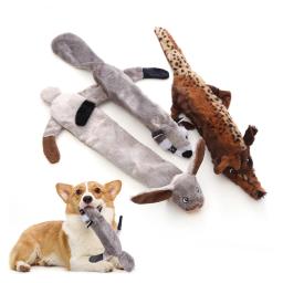 Cão de pelúcia animal concha brinquedos mordida resistente dentes interativos jogar suprimentos para animais de estimação - Image 1