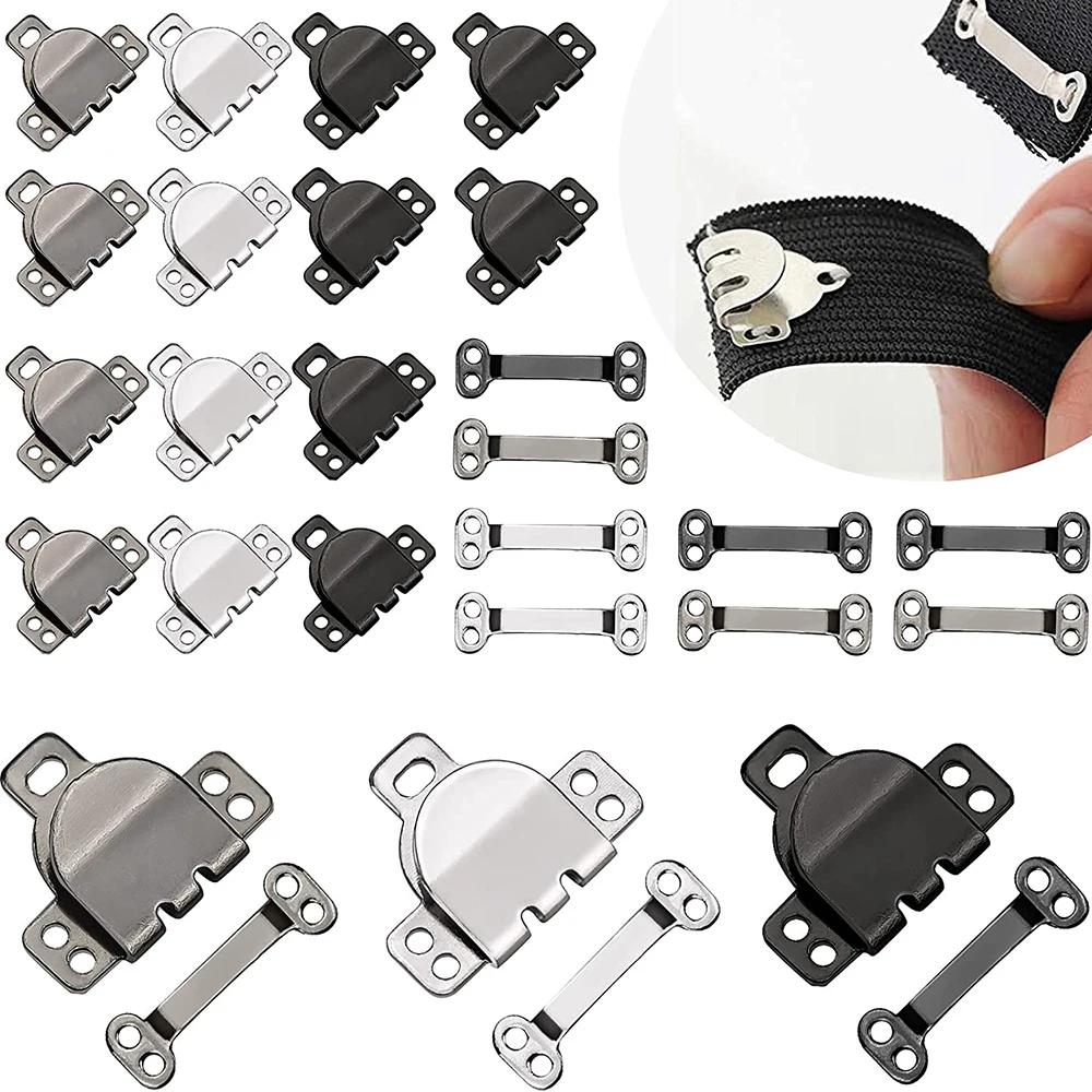 30 conjuntos de fixadores de gancho e barra, 3 cores, ganchos de costura e fechos de fechamento de olhos para saia, vestido, sutiã, calças, costura, artesanato diy - Image 1