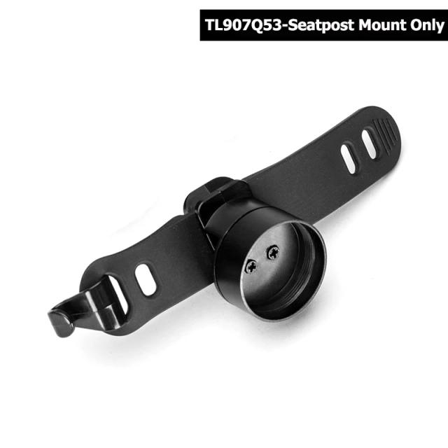 Suporte para Sela ROCKBROS com Luz Traseira Inteligente para Bicicletas MTB e de Estrada