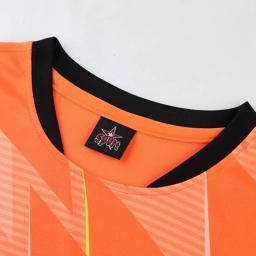 Camisas de futebol personalizadas masculinas, impressão personalizada, uniforme do futebol do menino, terno de treinamento, equipe esportes, treino de manga curta, 2 pcs - Image 4