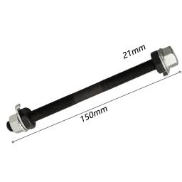 1 pçs 150/180mm mtb bicicleta dianteira roda traseira hub eixo de metal sólido eixo alavanca do eixo mudança ciclismo acessórios substituição - Image 4