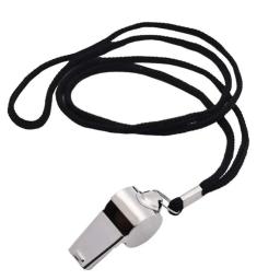 Aço inoxidável árbitro apito, apito de metal esporte, futebol, basquete, ferramenta de torcida, 10 Pack - Image 6