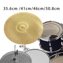 Drum Prática Cymbal substituição, baixo Volume, acessório de percussão para bateria, Stage Drum baterista, Hardware - Image 2