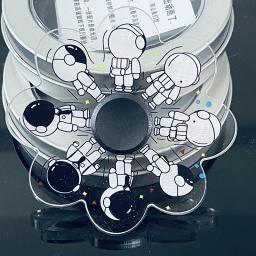 Spinner de mão correndo figura pequena ponta do dedo giroscópio ilusão visual brinquedo de descompressão rotação dinâmica criativa das crianças - Image 3