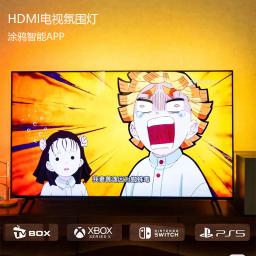 Faixa de luz de imersão com caixa de sincronização HDMI2.0, luzes LED RGBIC, sincronização com TV, compatível com Alexa e Google Assistant - Image 2