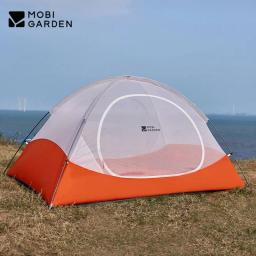 Mobi Jardim-Barraca de Acampamento Ultraleve, Montanha Fria, Impermeável, Camadas Duplas, Turismo Portátil, Caminhadas, 1/2 Pessoa, UL1/2 - Image 2