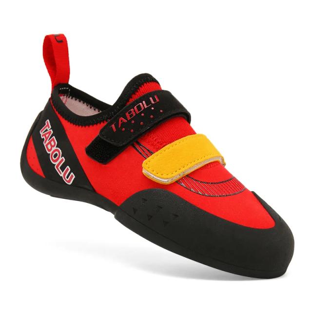 Sapatos de Escalada Profissional para Adolescentes e Crianças - Ideais para Indoor, Outdoor e Treinamento em Bouldering