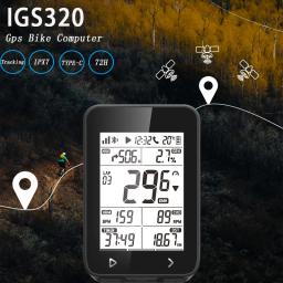 IGPSPORT-IGS320 Computador De Bicicleta, Global, Mapa Offline, Odômetro De Ciclismo, IGS 320, Suporte De Mudança Eletrônica, Treinador Inteligente - Image 2