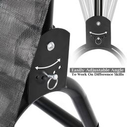 Portátil profissional Golf Net Set, aço, rua, rolo, campo, Lacrosse, hóquei - Image 6