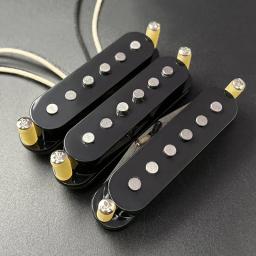 Captador de guitarra elétrica SSS Alnico 5 Vintage escalonado, estilo ST, Single Coil, estilo de som 50, artesanal - Image 6