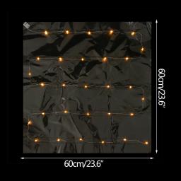Casamento bouquet papel de embrulho à prova dwaterproof água embalagem de presente de flor luminosa led claro celofane para dia dos namorados festa artesanato papel - Image 6