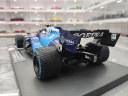 Minichamps-Brinquedo estático do modelo do carro do metal, Simulação de edição limitada, Edição limitada, Metal, F1, Williams #6, 1:18, F1, 2021, FW43B - Image 5