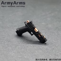 Armas do exército escala 1/12 figura colecionável john wick 4 pit viper pistola de plástico arma acessório caber 6 "figura de ação soldado - Image 4