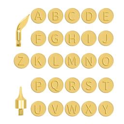 Kit De Madeira De Pirografia Com 26 Letras Inglesas, Pontas De Caneta, Pontas De Ferro De Solda, Escultura, 28Pcs - Image 2