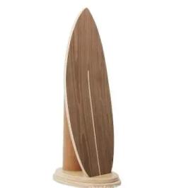 Placa de equilíbrio de surf de madeira personalizada de alta qualidade para academia Aptidão Trainer Core Roller com rolo de cortiça - Image 1