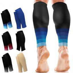 Meias Esportivas de Compressão Unisex, Manga de Compressão Perna, Shin Splint, Corrida, Futebol, Ciclismo, 1 Par, 20-30mmHg - Image 2