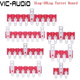 Banhado a prata Tag Faixa Áudio, HiFi Amplificador Tubo, Terminal Board, DIY, 3Lug, 5Lug-30Lug Torre, DIY - Image 1
