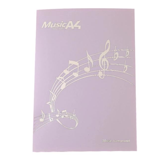Pasta para Músicos com 4 Páginas e Expansão, Ideal para Partituras e Acessórios