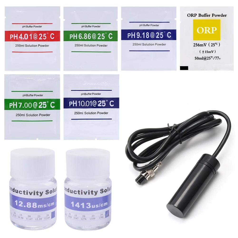 Tuya Inteligente WiFi Aquário Analisador De Qualidade Da Água, Medidor De Qualidade Da Água, Digital Spa Piscina, PH EC ORP TDS RH % CF TEMP Tester - Image 1