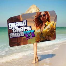 Toalha de banho gta-absorvente de algodão, quick dry, macia, para praia, ioga, natação, esportes, microfibra, 6 jogos - Image 1
