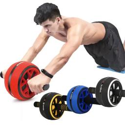 Roda do músculo abdominal, Equipamentos de Fitness, Prática do rolo muscular, Reduzir o exercício do abdômen - Image 1
