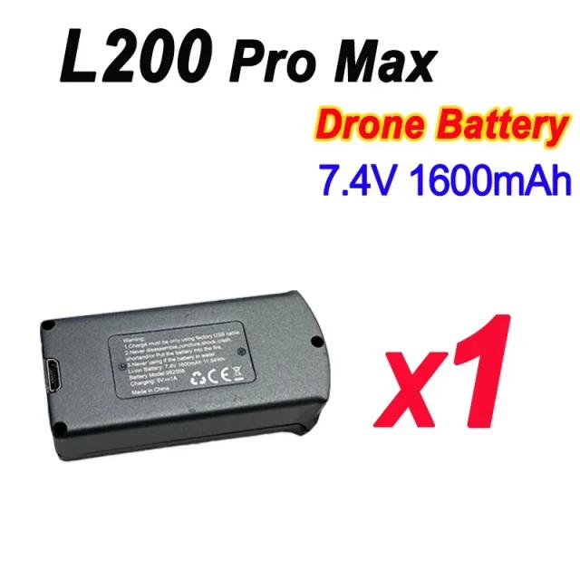 LYZRC L200 Pro Max Drone Bateria Original 7.4V 1600mAh