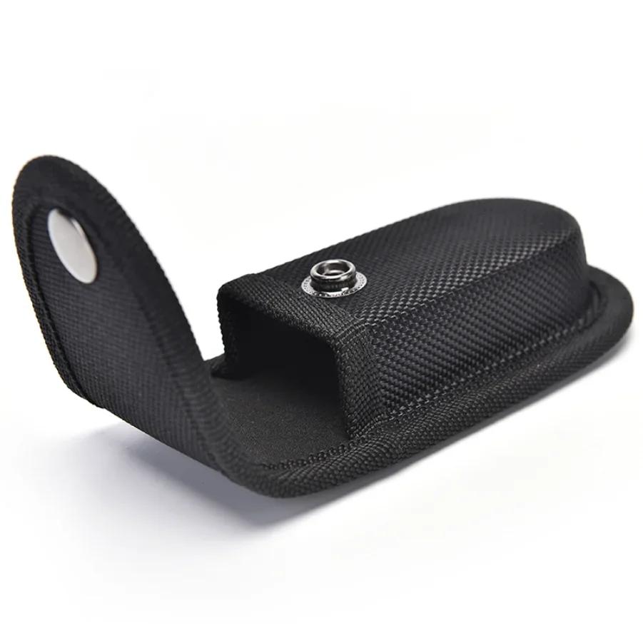 Bainha preta Fold Knife e Alicate Bag, Bolsa, bainha, Nylon Belt Loop, transportar, armazenamento, Suporte lanterna, cintura Pack - Image 1