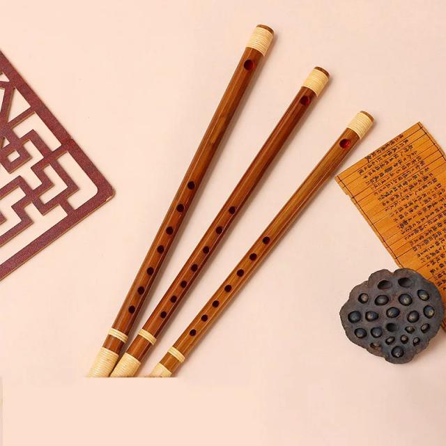Flauta Transversal de Bambu Shakuhachi para Adultos - Instrumento Musical Japonês de Alta Qualidade com Acessórios Profissionais