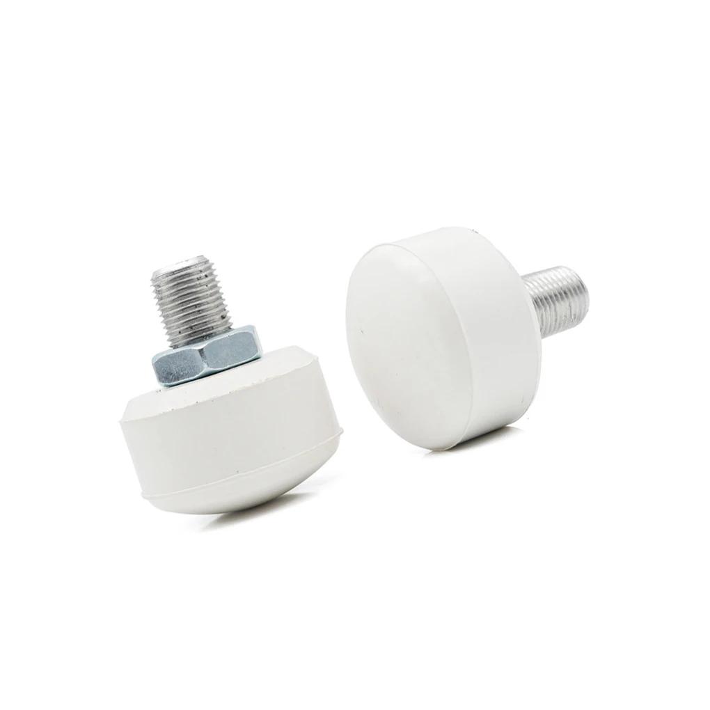 Toe Stop de borracha para patins, peça sobresselente, Universal Inline, Acessório do esporte, rolha, bloco de peças de freio, preto, 2PCs - Image 1