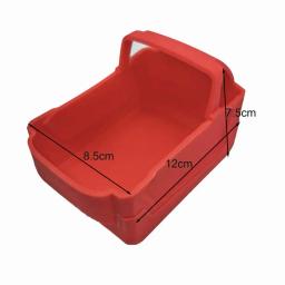 2 pçs capa protetora de silicone caso para 18v 3.0 4.0 5.0 bateria capa protetora caso ferramenta elétrica - Image 6