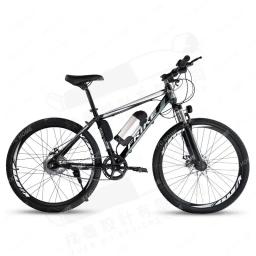 Bicicleta de montanha elétrica ajuda a viagem freio a disco do carro absorção de choque engrenagem fixa off-road - Image 2