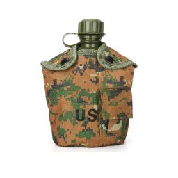 Garrafa de água ao ar livre de alumínio, Chaleira tática, Bolsa de bolso, Caminhadas e Camping Chaleira, Capa - Image 6