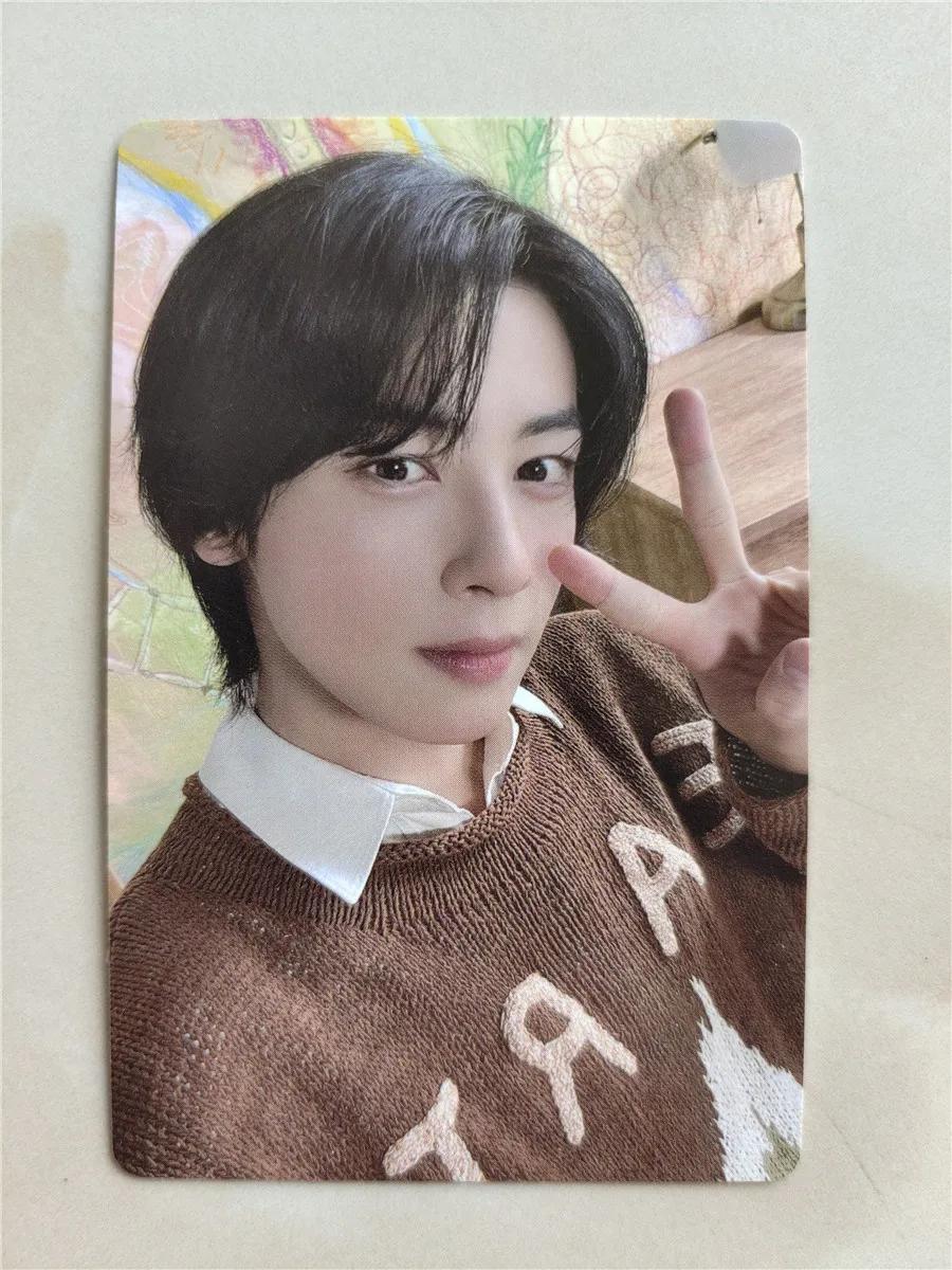 ASTRO Cha EunWoo 1 ° mini álbum autografado, Entombook, Photocard, K-POP, versão aleatória - Image 1