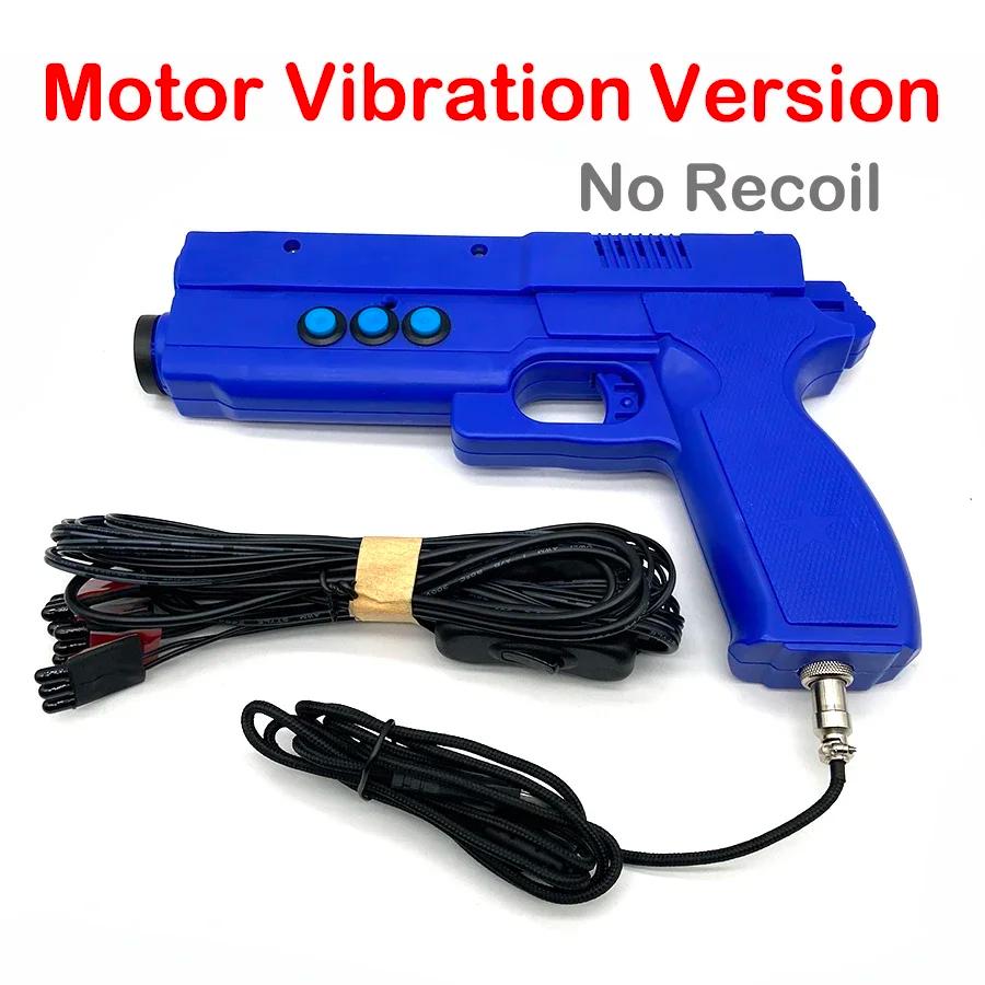 Arcade Gamepad USB Light Gun, DIY, 4 LED Sensor Motor, Vibração Eletroímã para PC, Simulado Jogo de Tiro, Tempo, Protocolo 3 - Image 1