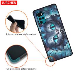 Capa de Silicone fina para Motorola Moto G22, Moda personalizada, gato, cães, Padrão dos desenhos animados, Moto G 22, XT2231-2, Novo Estilo - Image 6