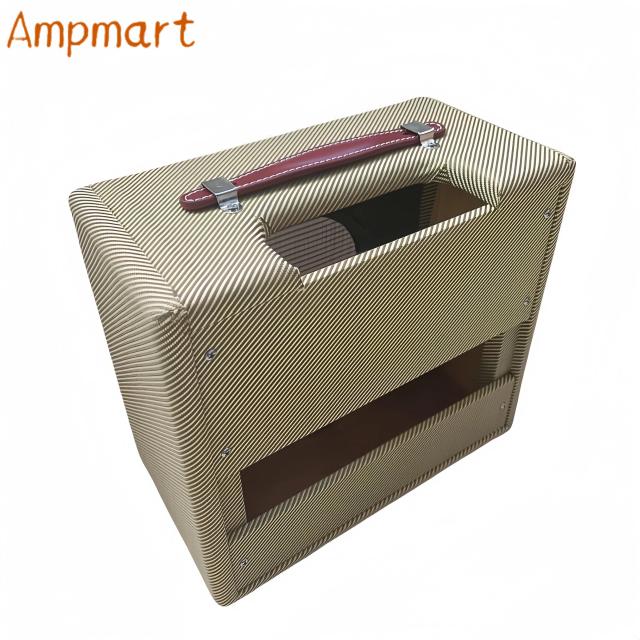 Chassi de Madeira para Guitarra com Amplificador, Grade em Pano e Acabamento em Vinil 5F1