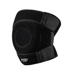 Joelheiras De Compressão Ajustável, Fibra De Poliéster Preta, Protetora, Respirável, Elástico, Suporte De Engrenagem, Treino, Esportes, N3D4 - Image 3