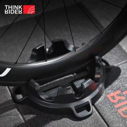 Bloco de roda dianteira ThinkRider Bike Trainer, adequado para 700C, 26/27.5/29 polegadas, estabiliza o suporte do instrutor de bicicleta - Image 1