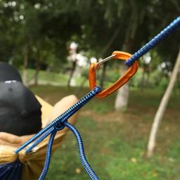1Pcs Escalada Profissional Mosquetão D Forma Montanhismo Fivela Gancho 12KN Segurança Bloqueio Outdoor Equipamento de Escalada Acessório - Image 3