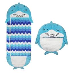 Saco de dormir dos desenhos animados das crianças VIKAMA, Animal Snuggle, Dobrável Anti-Kick Consolador - Image 1