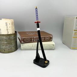 26cm Tenseiga Samurai Espada Sesshomaru Inuyasha Anime Periféricos 1:6 Arma de metal Modelo em miniatura Ornamento para casa Acessórios de brinquedo Dropshipping Atacado Venda imperdível Presentes Nova chegada Frete gr - Image 6