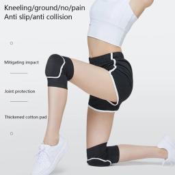 Joelheiras dançantes para Voleibol Yoga Mulheres e Homens, Suporte Patella Brace, EVA Kneepad, Protetor Fitness, Equipamento de Trabalho, 1 Par - Image 6