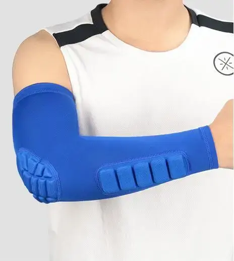 Manga de Compressão para Braço em Basquetebol Unissex, Cotovelo Estendido e Respirável - 1 Peça