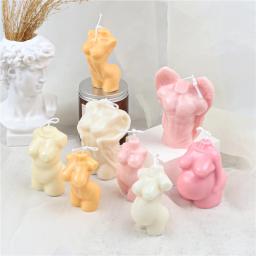 Molde de Silicone Corpo Espelho para Vela Artesanal, Sabonete De Gesso, Resina Epóxi, Decoração De Chocolate, Gelo De Gesso, Molde De Cozimento DIY - Image 6