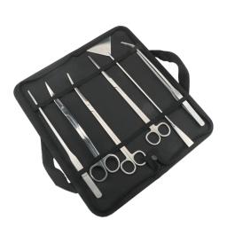 Kit de ferramentas de aquário pinças tesoura aço inoxidável ferramentas de limpeza plantas aquáticas tanque de peixes acessórios do aquário - Image 2